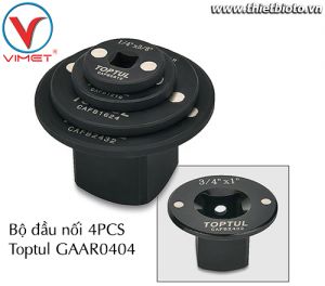 Bộ Đầu Chuyển 4 Chi Tiết Toptul GAAR0404